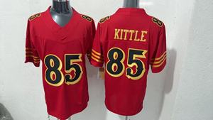 Jersey Pria San Francisco 49 Baru 13 #   Purdy 54 #   Warner 23 #   McCaffrey85 #   Jersey Sepak Bola Amerika Kittle VP 97 Bosa - Product Image 5