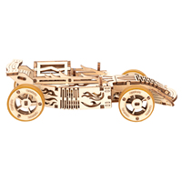 Rompecabezas 3D de Madera de Diseño Personalizado, Modelo de Escultura de Auto de Carreras, Superauto, para Decoración de Habitaciones o Sala de Pasatiempos