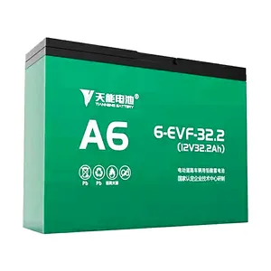 适用于电动三轮车的高质量和稳定性6-EVF-45.2 12v45.2ah铅酸电池