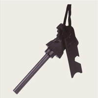 Vente en gros Bâton de feu extérieur en silex Tige de feu en magnésium solide Allume-feu multifonctionnel