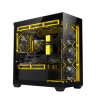 AntarcChill New Design Casing Gaming Pc Case ATX PC Cases Desktop Computer Case OEM Tempered Glass Pc Gaming Cabinet