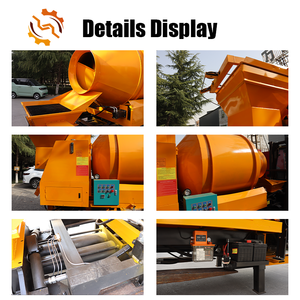 Selbstladender Betonmischer mit Pumpe Kleiner Mischer-LKW mit Betonpumpenmaschine Diesel Integrierter Betonmischer mit Pumpe - Product Image 5
