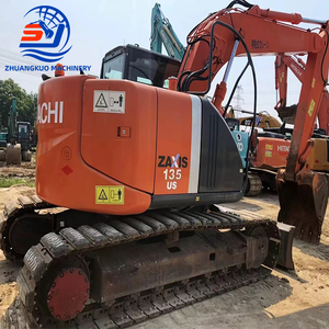 High-quality condition Japanese-made HitachiZX135US 13.5ton Original crawler Hitachi <b>models</b> ZX120 ZX130 ZX135US used excavators - Product Image 2