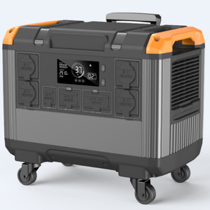 Station d'alimentation portable 3000W, charge rapide, haute puissance, stockage d'énergie pour le camping en plein air, contrôleur solaire MPPT, prises EU US - Product Image 2