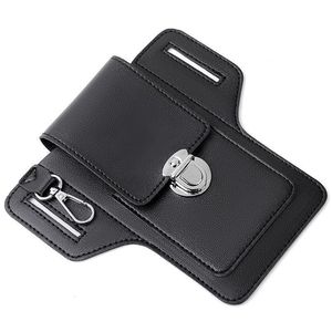 <span class=keywords><strong>Sac</strong></span> de ceinture pour téléphone portable 2024, étui universel en cuir pour <span class=keywords><strong>homme</strong></span>, sacs de ceinture suspendus - Product Image 3