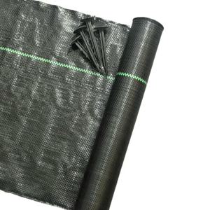 PP Landscape Fabric Weed Barrier Ground Cover <strong>Roll</strong> for Orchard Vineyard Garden Pathway Protection - Product Image 1
