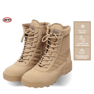 Vente en gros de chaussures tactiques du désert chaussures de randonnée pour hommes bottes de combat - Product Image 4