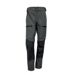 Pantalon cargo élégant pour homme, coupe droite, style urbain, avec fermeture boutonnée, en tissu respirant et à séchage rapide, mélange coton et toile, idéal pour le travail en extérieur - Product Image 1
