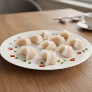 Dumplings aux crevettes surgelés Har Gow prêts à cuire à la vapeur, emballage de détail, <span class=keywords><strong>dim</strong></span> <span class=keywords><strong>sum</strong></span> pour supermarchés et magasins d'alimentation asiatique - Product Image 1