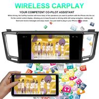 Pantalla OLED de 10.25 Pulgadas con Android 13 y DSP 2DIN para RAV4 2012-2019, GPS, Estéreo para Auto, USB/WiFi, 1 Año de Garantía, Asistencia de Reversa, Multimedia