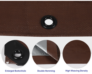 Bâche de protection <span class=keywords><strong>pour</strong></span> jardin, auvent imperméable, toile de bâche, bâche en toile cirée, auvent imperméable <span class=keywords><strong>pour</strong></span> plantes de jardin - Product Image 2