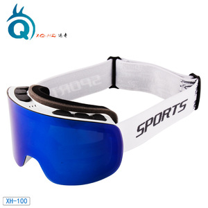 Lunettes de ski Xq-Hq, double couche, anti-buée, monture en plastique noir, pour hommes, lunettes de sport d'extérieur compatibles avec les prescriptions - Product Image 4