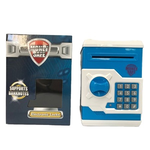Mini Cajero Automático de Juguete con Forma de Cerdito, Caja Fuerte Electrónica con Contraseña, Juguete de Banco de Dinero con Música, Juguetes de Banco para Ahorrar Dinero, Cajas de Dinero - Product Image 1