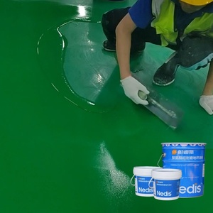 Revêtement époxy métallique auto-nivelant pour sols artistiques, résistant aux rayures, application au pinceau, pour <span class=keywords><strong>garage</strong></span> et bâtiment commercial (ODM) - Product Image 6