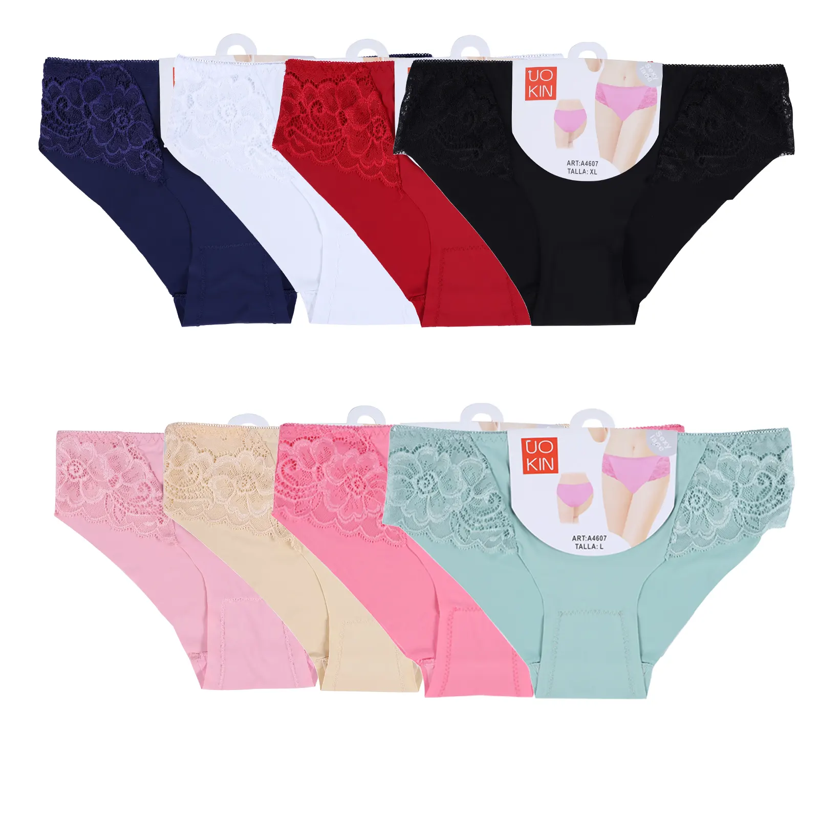 Sexy Panties Women Underwear Lace Briefs UOKIN Lingeries Seamless Panty Plus Size Shorts Underpant Lady Girl Pant