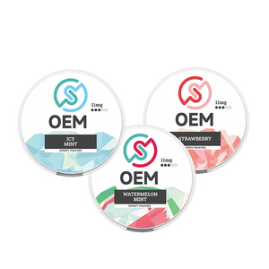 2026 OEM Portable ABS Plastic Snus <b>Cans</b> EU/USA Version <b>Coffee</b> & Energy Pouches Box Customized Color Logo Printing - Product Image 1