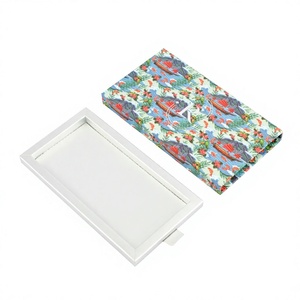 Boîte cadeau rigide à tiroir coulissant personnalisée, impression couleur intégrale, logo en relief avec dorure à chaud, boîte à tiroir pour emballage de bougies, bijoux, parfums - Product Image 5