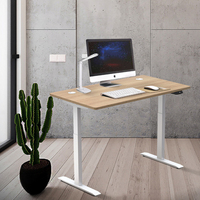 Bureau ergonomique à pied réglable en hauteur, électrique, pour maison et bureau