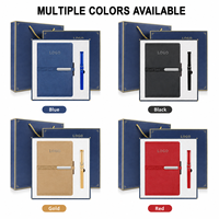 Nouvel ensemble cadeau promotionnel : Carnet A5 imprimé offset et stylo aux couleurs variées – Papeterie d'entreprise