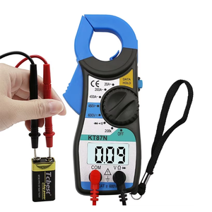 مقياس متعدد محمول 400A بمشبك تيار متردد/تيار مستمر غير ملامس مع شاشة LCD للجهد المنزلي/المقاومة أمبير/ - Product Image 2