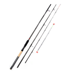 <span class=keywords><strong>Canne</strong></span> à pêche en fibre de carbone haute performance 24T 99% ultralégère 3,3m 3,6m 3,9m 3 sections <span class=keywords><strong>40</strong></span>-<span class=keywords><strong>120g</strong></span> avec poignée en liège pour la pêche au feeder - Product Image 1