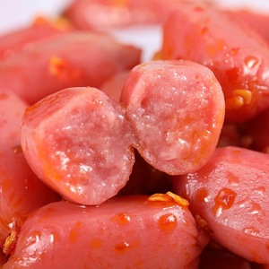Vente en gros de mini-saucisses épicées de 22 g, délicieuses, juteuses, prêtes à manger, en provenance d'une usine chinoise de saucisses sur mesure - Product Image 5