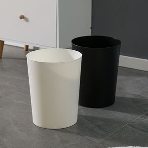 smart trash can round plastic wastebasket garbage container trash can