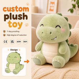 Fabricante <span class=keywords><strong>de</strong></span> Peluches OEM/ODM, Dinosaurio <span class=keywords><strong>de</strong></span> Peluche, Regalo <span class=keywords><strong>de</strong></span> Cumpleaños, Animales <span class=keywords><strong>de</strong></span> Peluche, Diseño Personalizado - Product Image 1