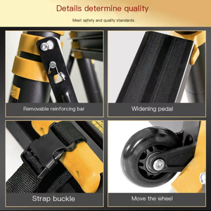 บันไดอุตสาหกรรมแบบพับได้ อลูมิเนียมอัลลอยด์ รูปทรงซิกแซก ยืดหดได้ ทันสมัย 6 ขั้น รับน้ำหนักได้ 150 กก. อเนกประสงค์ สำหรับงานวิศวกรรม - Product Image 3