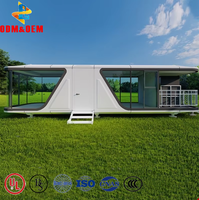 Capsule spatiale mobile en aluminium EPS pour l'exportation en Arabie Saoudite, idéale pour les hébergements dans les zones touristiques, le tourisme rural, les campings et les maisons de caractère en extérieur