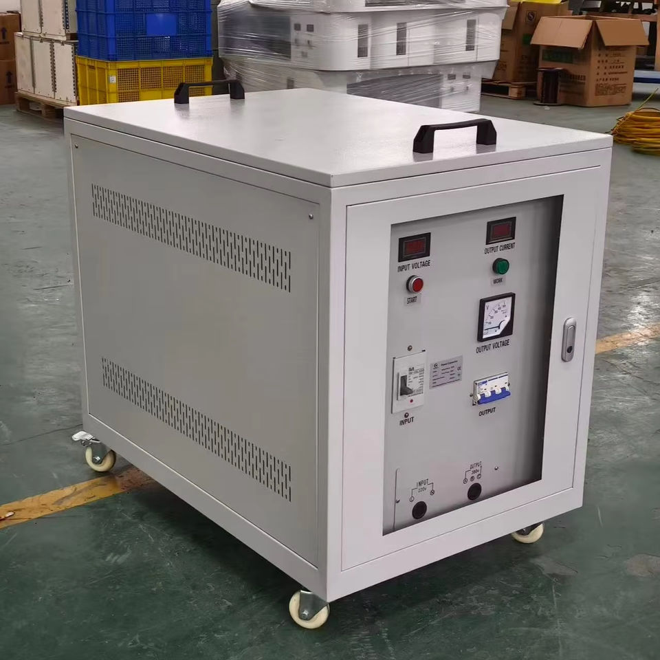 30kw Single Phase 220v to 380v 3 Phase 4 Wires Voltage Phase Converter ...