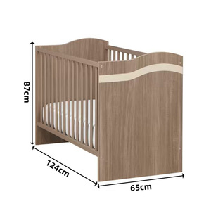 Ensemble de meubles pour bébé de style européen, table de chevet, armoires, commode, lit bébé en bois, ensemble de meubles de chambre à coucher pour enfants - Product Image 6