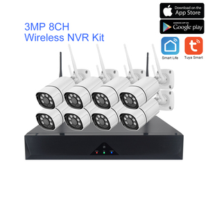 4CH 8CH 2MP 3MP 5MP 4 8 kênh thông minh Wifi máy ảnh không dây tuya NVR Kit an ninh Hệ thống camera với hai cách âm thanh nói chuyện - Product Image 2