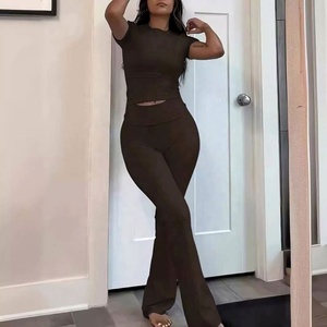 2025 nouveaux ensembles de style port décontracté pour femmes rétro <span class=keywords><strong>chic</strong></span> deux - Product Image 5