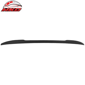 เหมาะสำหรับ Ford Mustang Mach-E 2021-2026 IKON 1 สไตล์สปอยเลอร์ท้ายรถ สีดำดิบ - Product Image 3