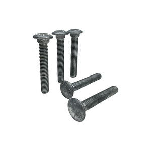 M16 vận chuyển <span class=keywords><strong>Bolt</strong></span> 1-1/2 "với Hex nut-astm A307 lớp B thép carbon nhúng nóng mạ kẽm 150μm cho xây dựng ngoài trời - Product Image 5