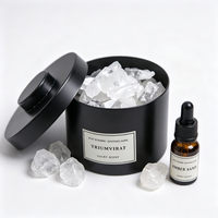 Coffret Cadeau de Pierres Diffuseuses d'Arômes en Gros avec Emballage Premium, Huile Essentielle Parfumée Personnalisée, Boîte Cadeau en Pierre Parfumée