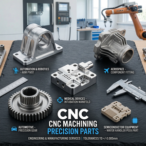 Accesorios de Metal de precisión Piezas de fresado <span class=keywords><strong>CNC</strong></span> Mecanizado <span class=keywords><strong>CNC</strong></span> Piezas de aluminio anodizado de latón fresado Servicios de mecanizado personalizados - Product Image 1