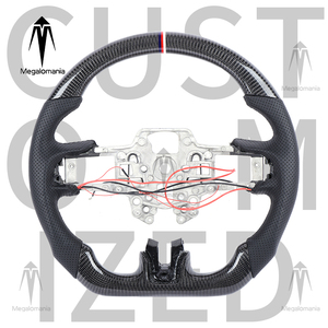 Volant en fibre de carbone adapté aux modèles <span class=keywords><strong>Ford</strong></span> <span class=keywords><strong>Mustang</strong></span> Shelby <span class=keywords><strong>GT</strong></span> 2005-2009 - Product Image 2