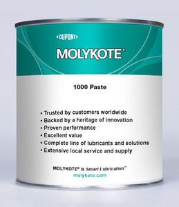Molykote 1000 Pâte Graisse de lubrification 1kg Lubrifiant solide pour <span class=keywords><strong>joint</strong></span> métallique boulonné Filetage anti-grippage - Product Image 3