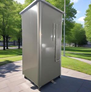 High Quality Eco-Friendly Modular Prefab House Modern Design Portable Public <strong>Toilet</strong> for Park Exterior Use Made Sandwich Panel - Product Image 5