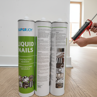 Colle adhésive liquide sans clous, ciment, silicone pour PVC