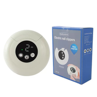 Coupe-ongles électrique automatique pour la maison avec écran numérique, 3 vitesses, polisseur à ongles, rechargeable par USB, éclairage