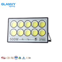 Projecteur LED COB extérieur étanche 50W 100W 200W 300W 500W 800W 1000W, boîtier fin, 220V, IP66, 6000K, lumière du jour, certifié CE