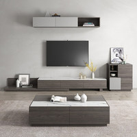 Meubles de salon en bois MDF fabriqués en Chine, table basse pour la maison