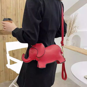 Vierfarbige Delta Sigma Rote Elefanten-Tasche Design Ins Griechische Studentinnen-Verbindung Vielseitige Umhängetasche Perfektes Geschenk Handtasche - Product Image 4