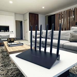 VPN брандмауэр QoS MT7981B набор микросхем новейший открытый WRT двухдиапазонный 3000 Мбит/с 2T2R MU-MIMO 256 Мб <span class=keywords><strong>DDR3</strong></span> сетчатый маршрутизатор Wifi 6 домашний офис в помещении - Product Image 1