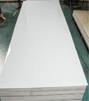 Panneau mural en PVC à revêtement UV imitation marbre, haute brillance, facile à installer, luxueux, imperméable, sans formaldéhyde, flexible, résistant au feu