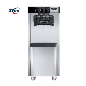 เครื่องทำไอศกรีมซอฟต์เสิร์ฟแบบ<span class=keywords><strong>ต</strong></span>ั้งพื้น รุ่นลดราคาพิเศษ พร้อมถังเก็บวั<span class=keywords><strong>ต</strong></span>ถุดิบ 2 ถัง และหัว<span class=keywords><strong>จ่าย</strong></span> 3 หัว - Product Image 1