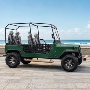 Directo <span class=keywords><strong>de</strong></span> Fábrica: Vehículo Utilitario a Gasolina <span class=keywords><strong>de</strong></span> 350 CC, Estilo Vintage Cruiser con Parrilla Clásica, Buggy Todoterreno para Agencias <span class=keywords><strong>de</strong></span> Seguridad y Recorrido <span class=keywords><strong>de</strong></span> Perímetros - Product Image 6